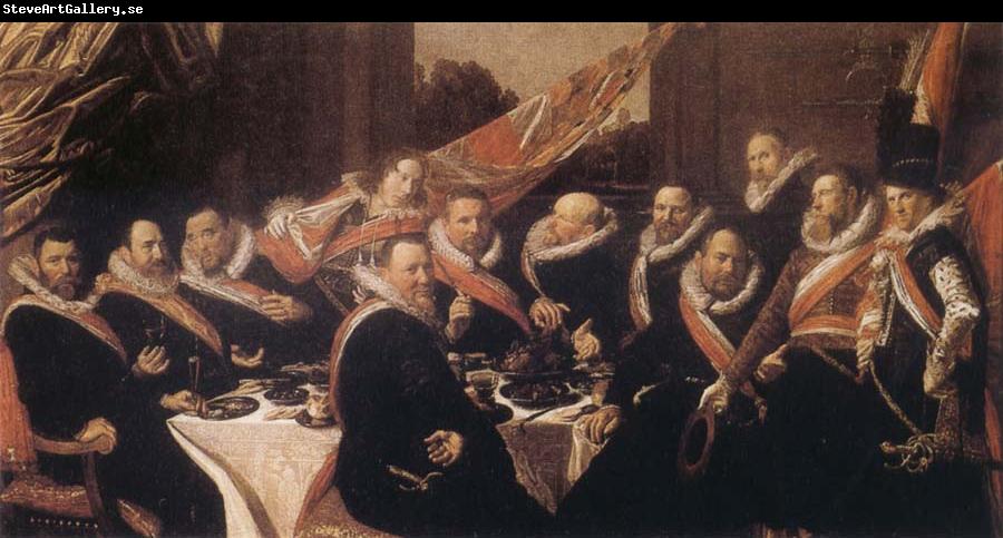 Frans Hals Banquet of the Office of the St George Civic Guard in Haarlem